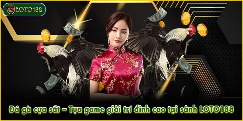 Đá gà cựa sắt - Tựa game giải trí đỉnh cao tại sảnh LOTO188