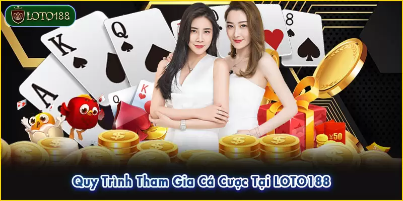 Quy trình tham gia cá cược tại LOTO188