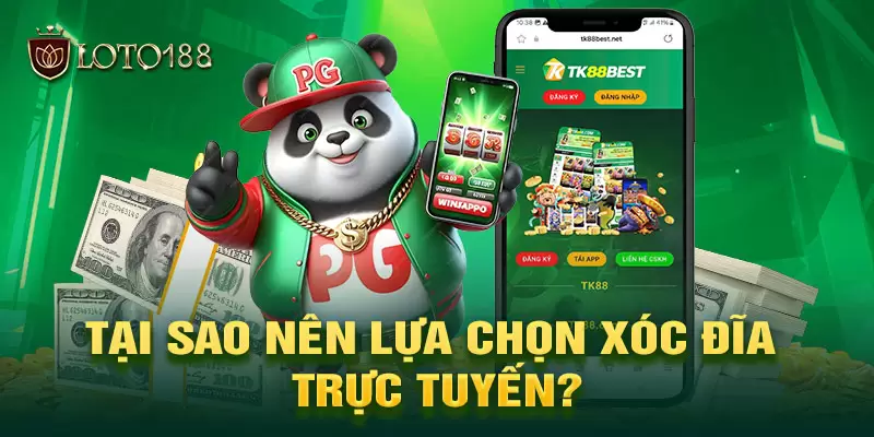 Lợi ích khi tham gia cược xóc đĩa trực tuyến